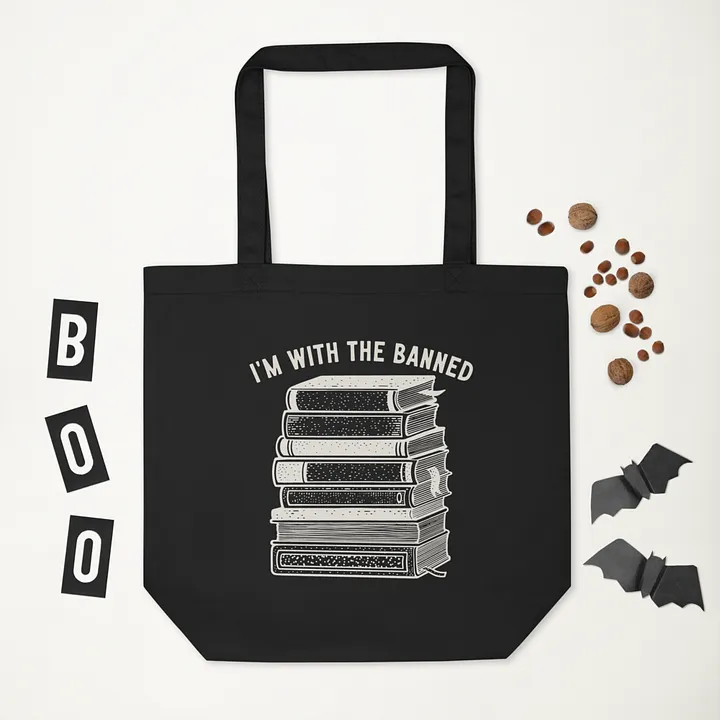 i'm with the banned black tote product image (2)