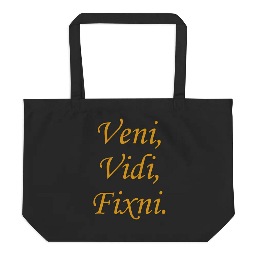 "I came, I saw, I crafted" Eco-Friendly Shopping Tote product image (1)