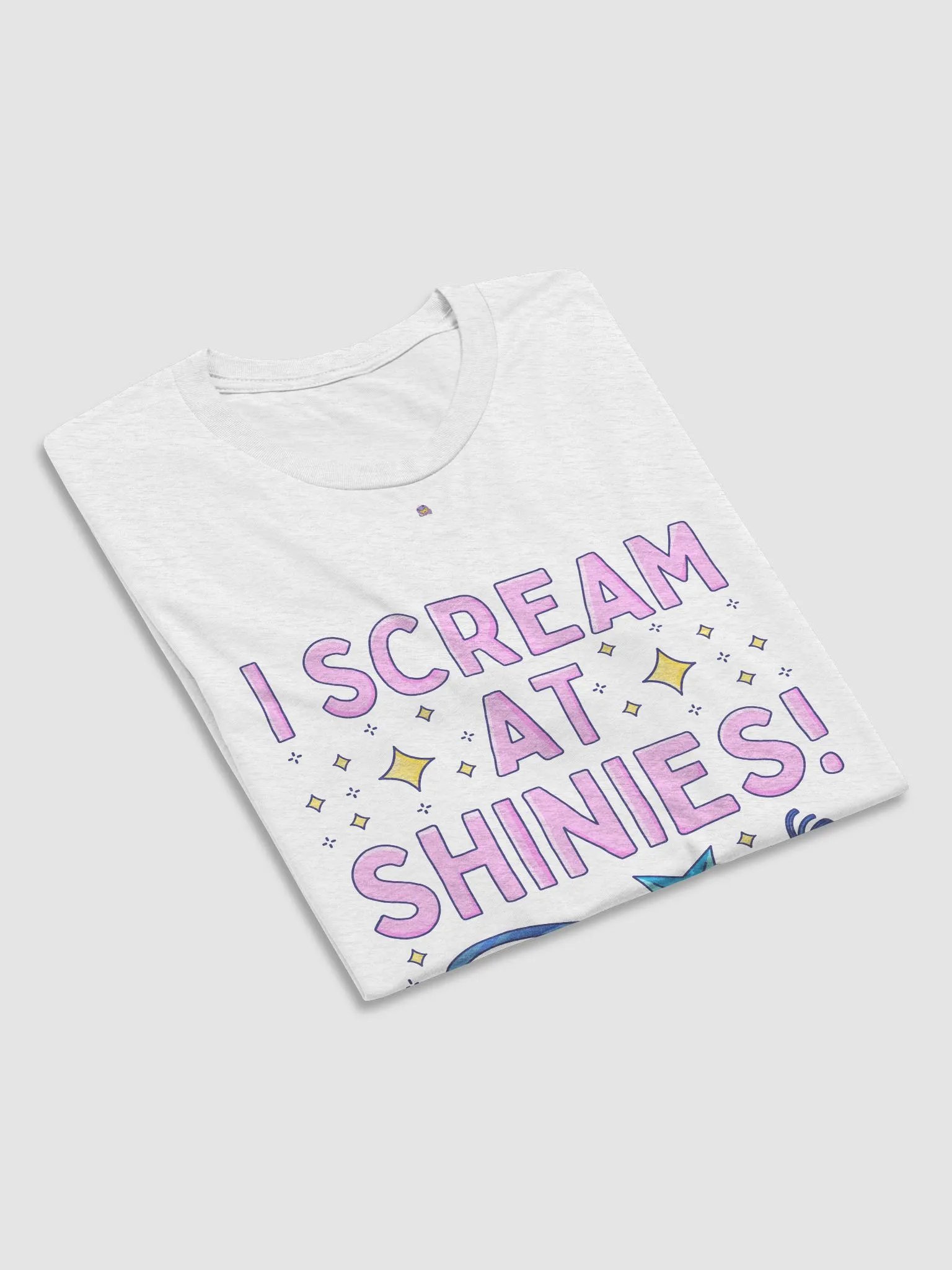 I SCREAM AT SHINIES - T-SHIRT (WHITE) product image (6)