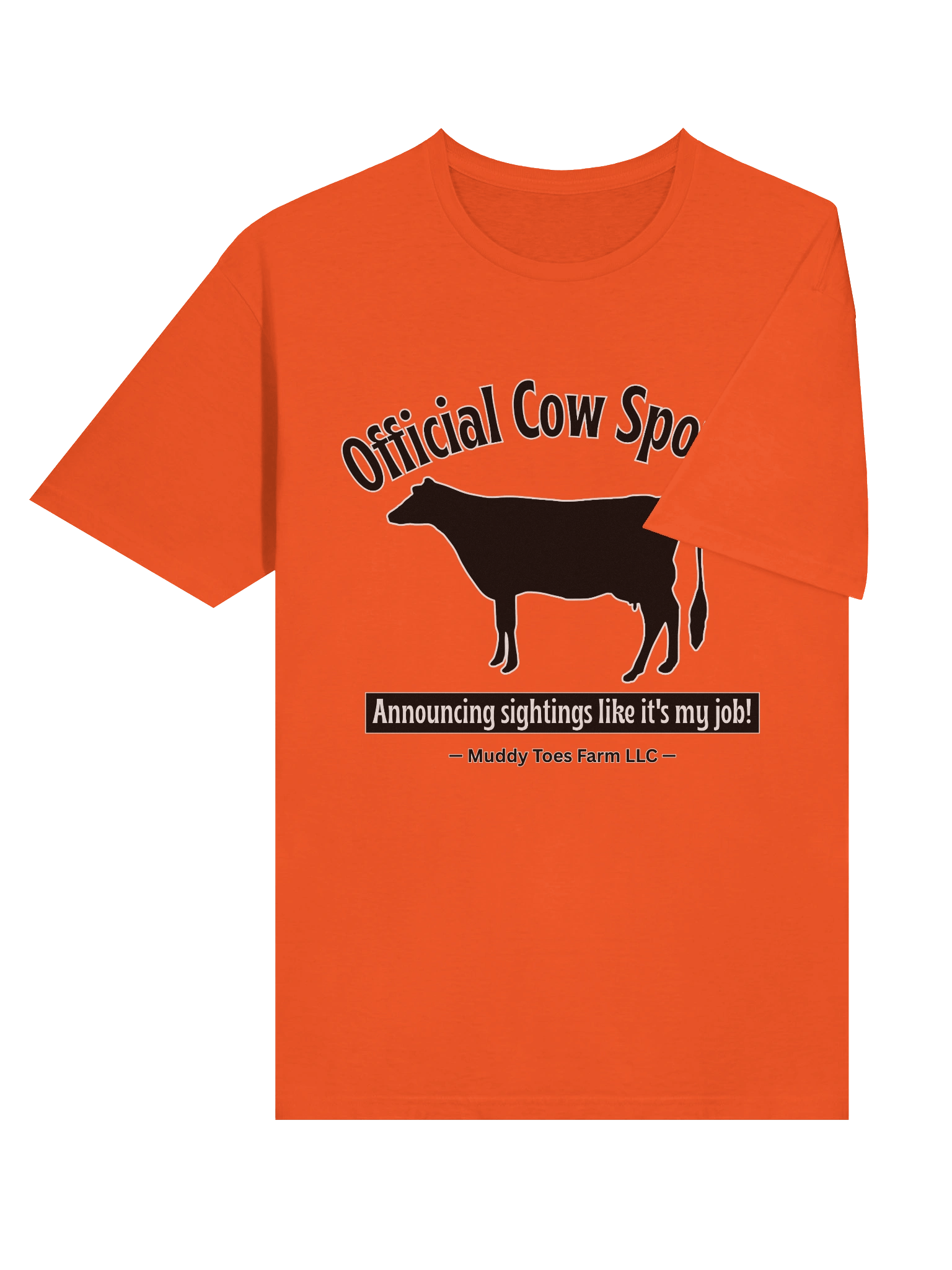 Official Cow Spotter Unisex T-Shirt (Adult) product image (5)