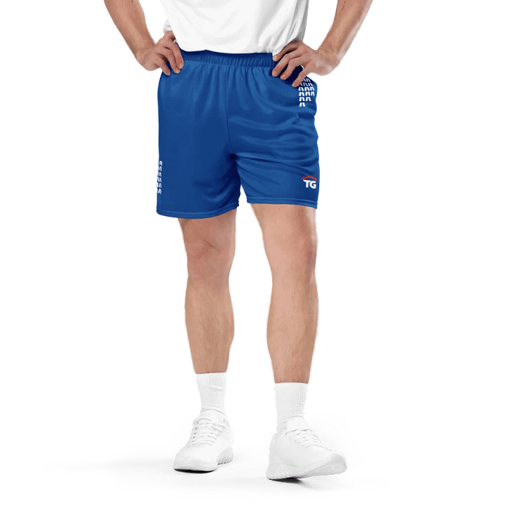 TG Unisex Mesh Gym Shorts product image (1)