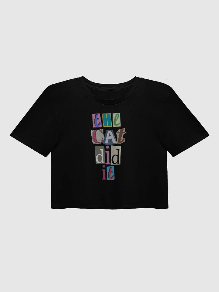 The Cat Did It - Women's Crop Top product image (1)