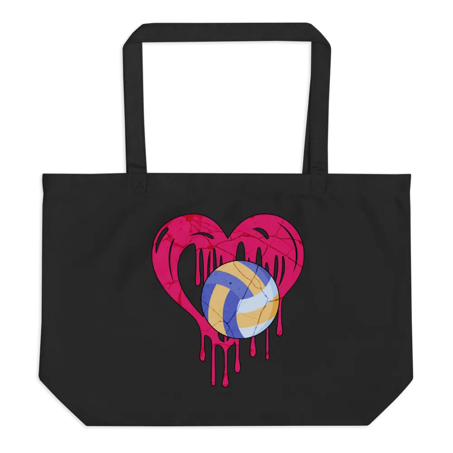 Heart Volleyball Love Melting Eco Tote product image (1)