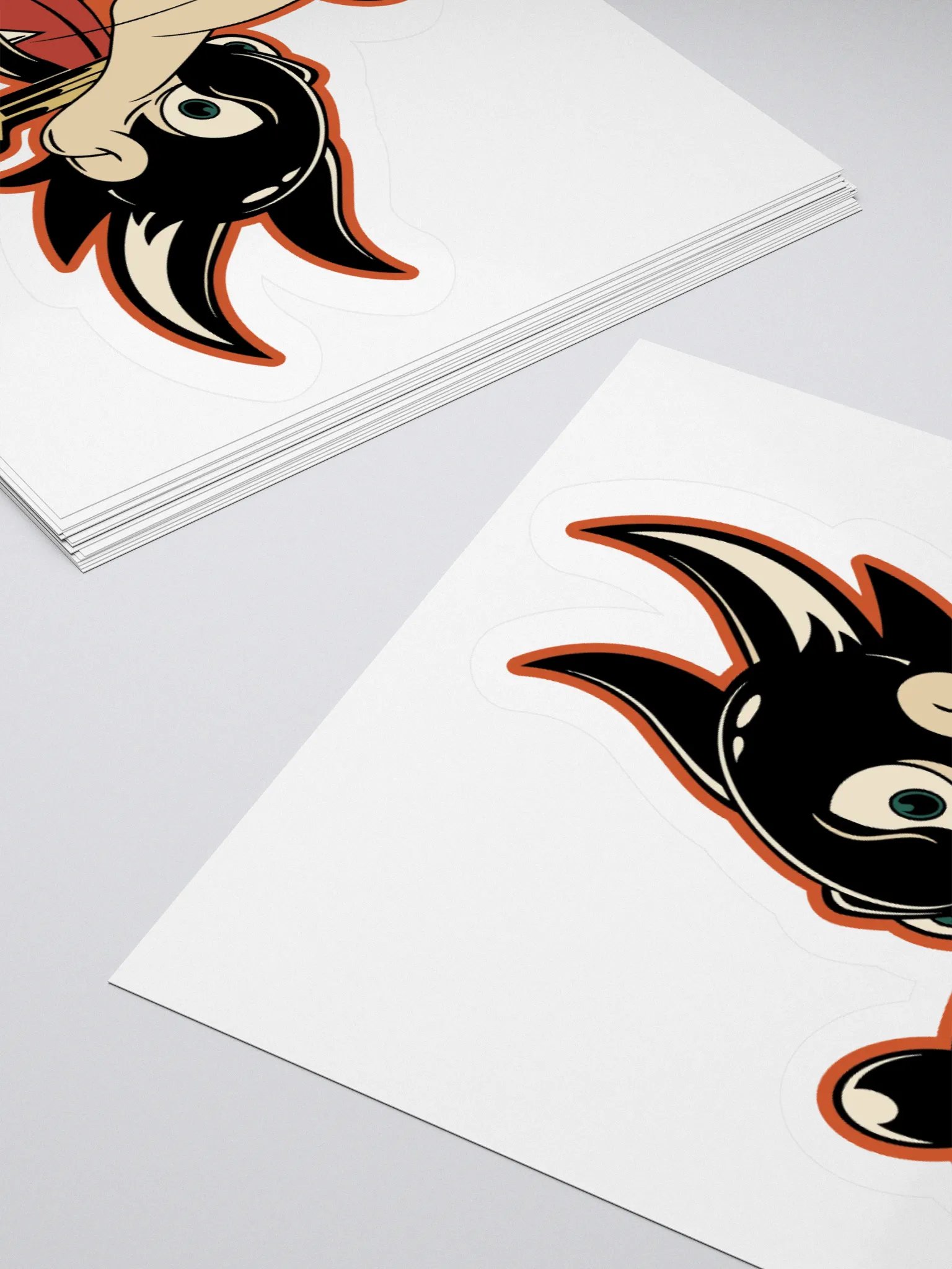 Swirl Toon Figure Sticker product image (4)