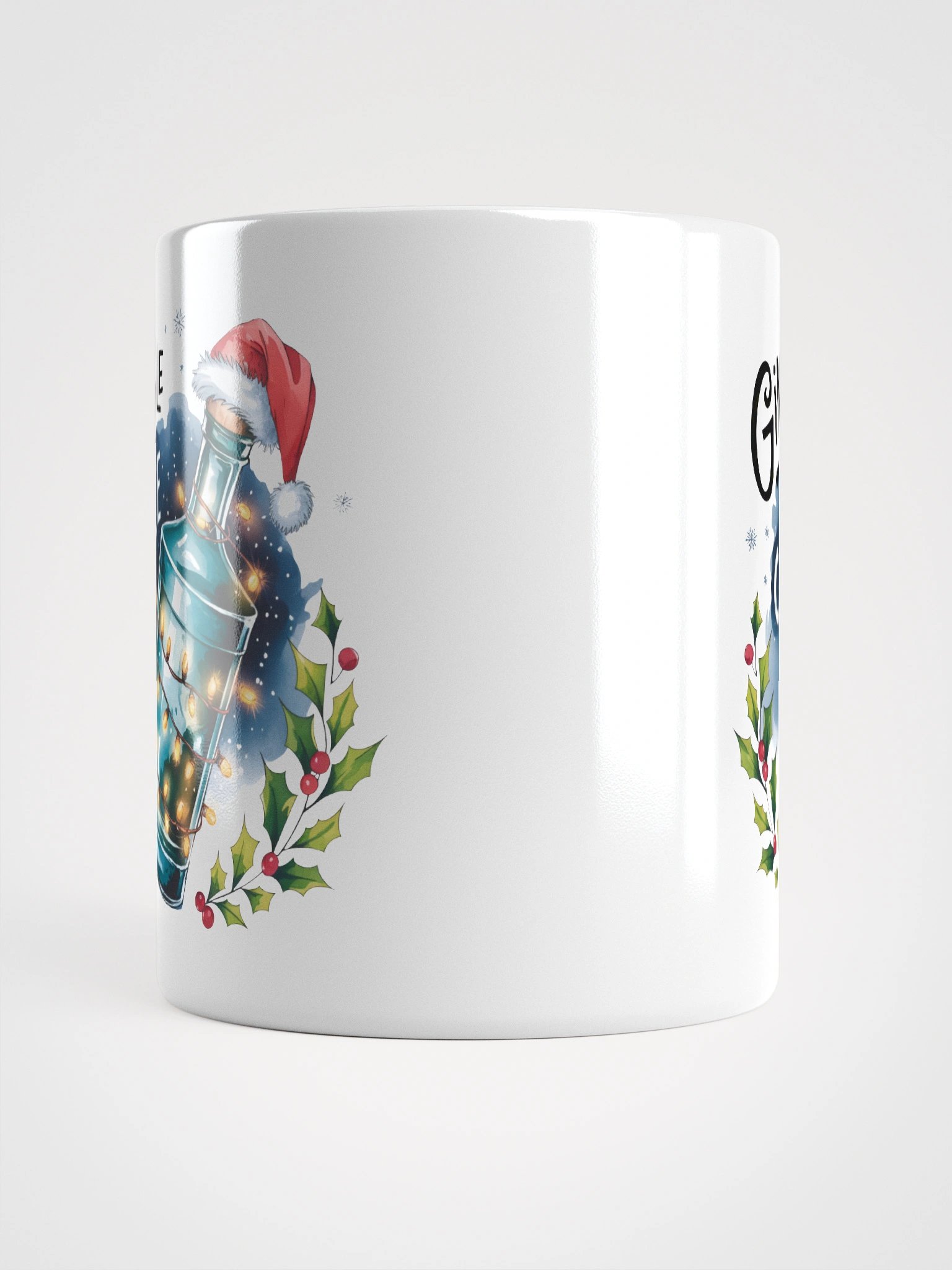 Festive Gin-Gle Juice White Glossy Mug product image (6)