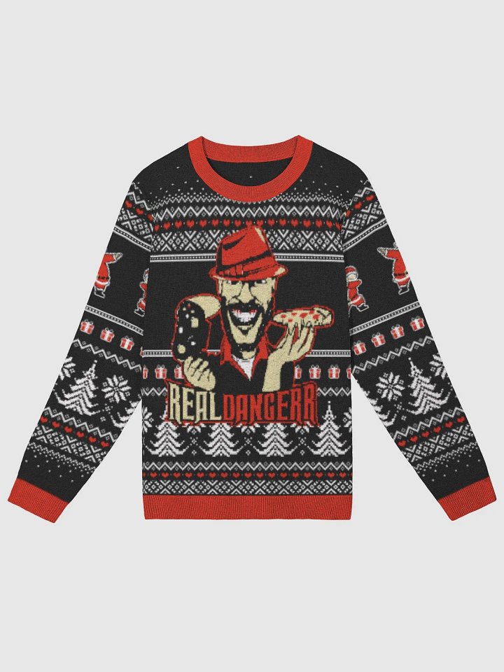 Dangerr Gaming Holiday Knitted Crewneck Sweater Classic Fit product image (1)