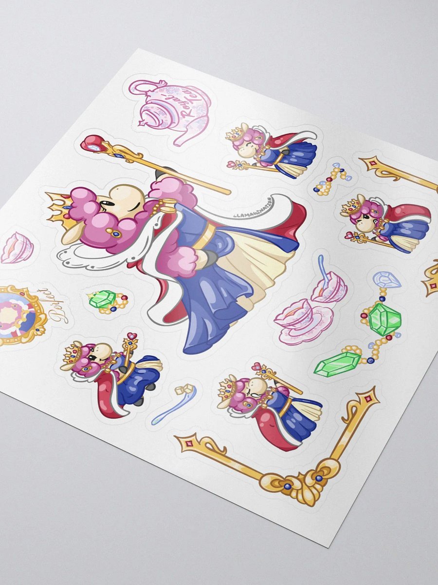 Llama Queen Sticker Set product image (3)