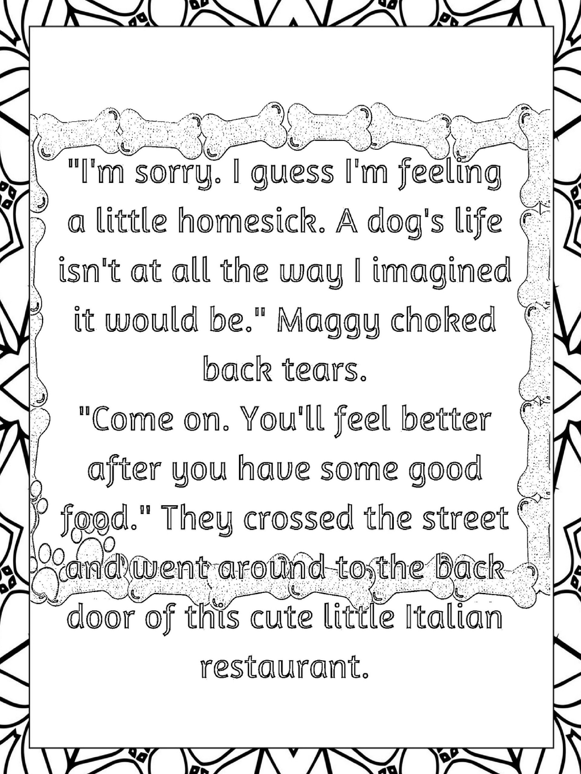 Maggy's Dog Day A Coloring Storybook for Girls product image (7)
