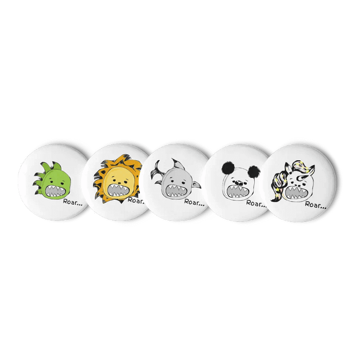 Little Roar Badges product image (1)