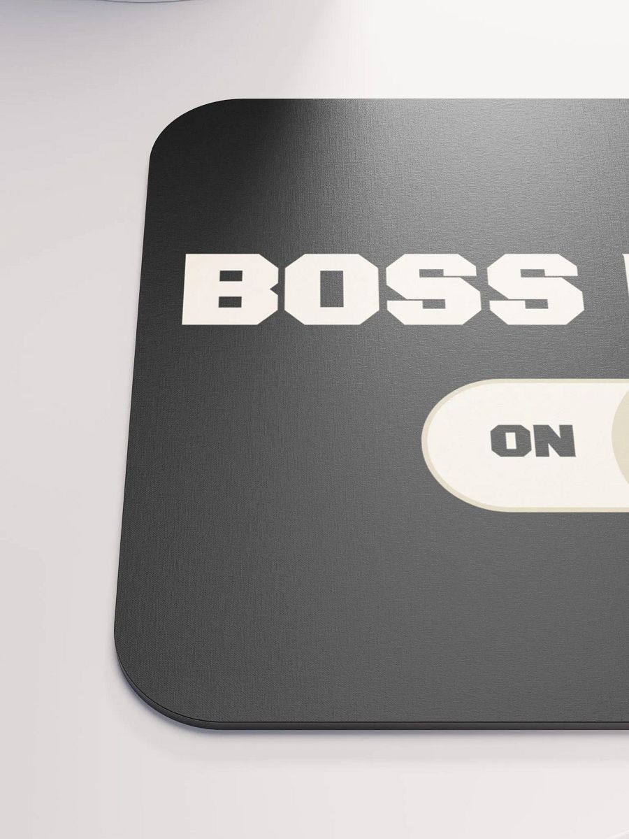 Boss Mode Mouse Pad - Black product image (6)