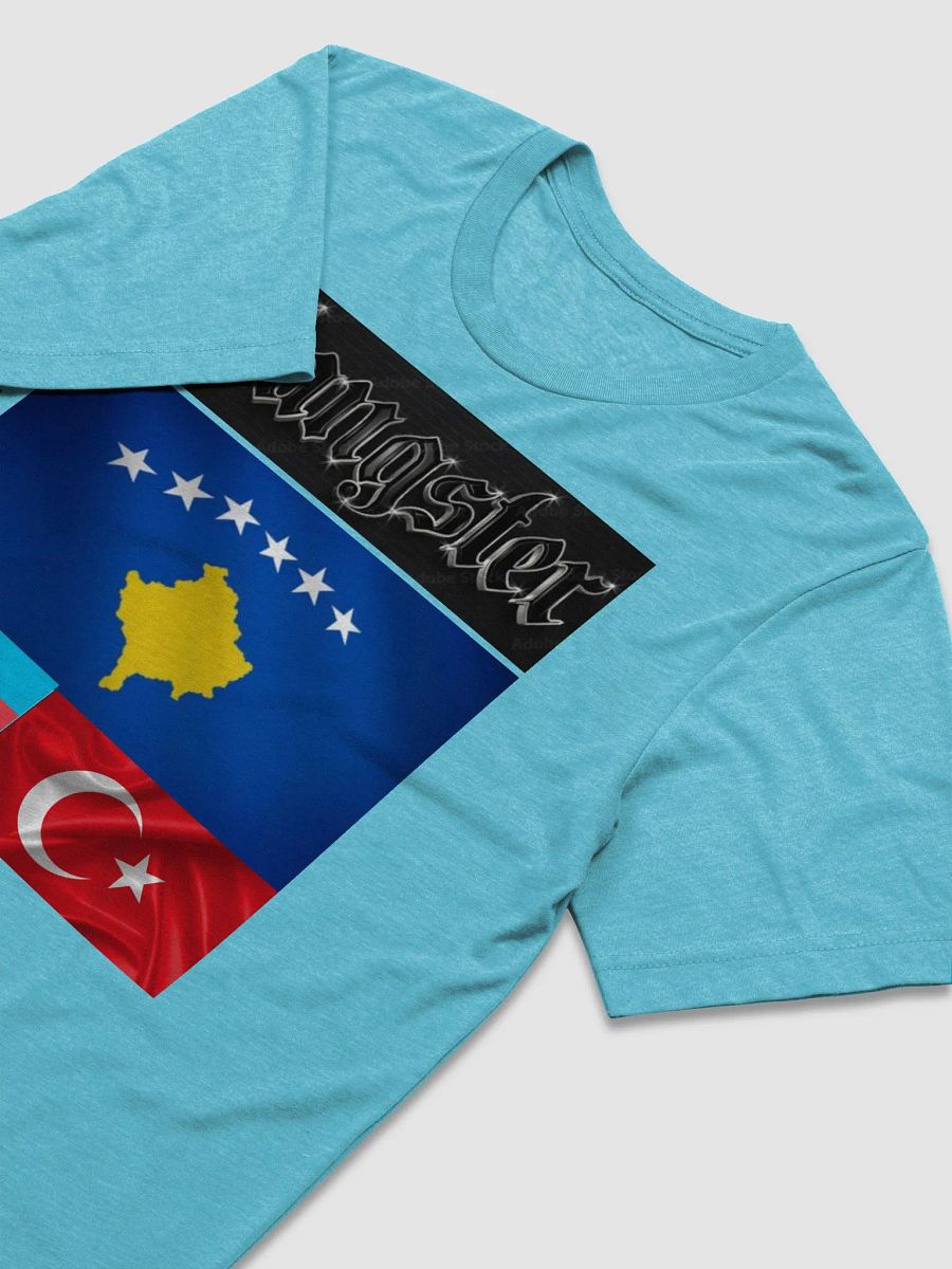 KOSOVO,TURKEY AND AZERBAIJAN T-SHIRT product image (41)