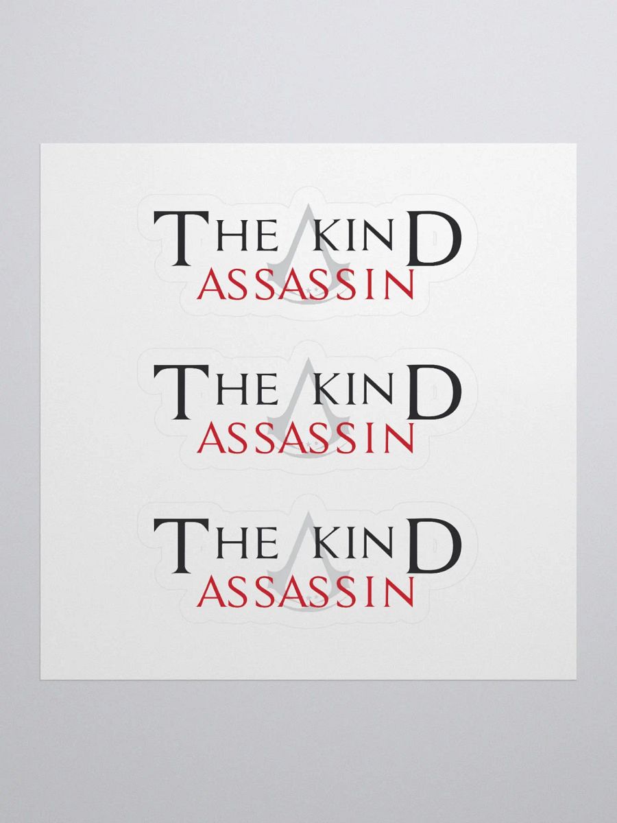 The Kind Assassin | Logo Sticker product image (1)