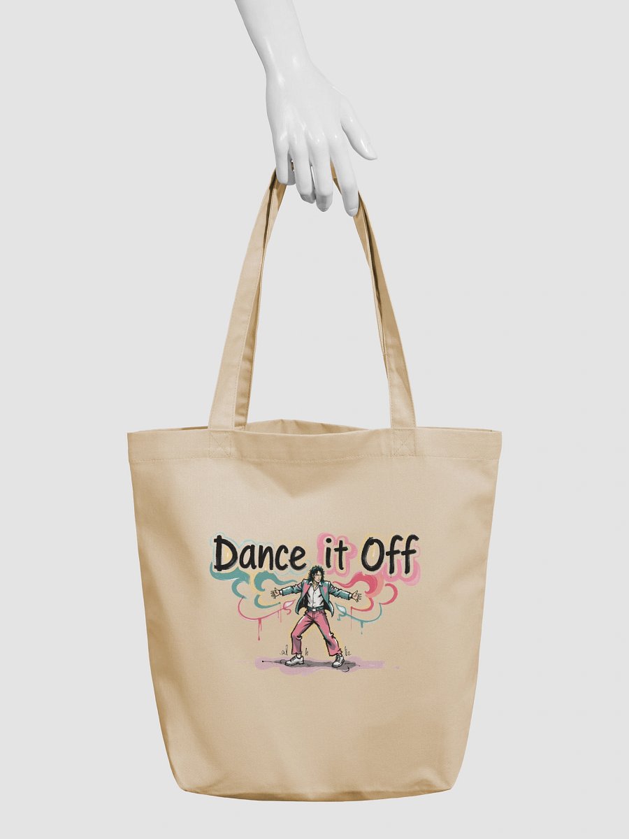 Graffiti Dance Party | 'Dance It Off' Vibrant Art | Eco-Friendly Tote Bag product image (3)