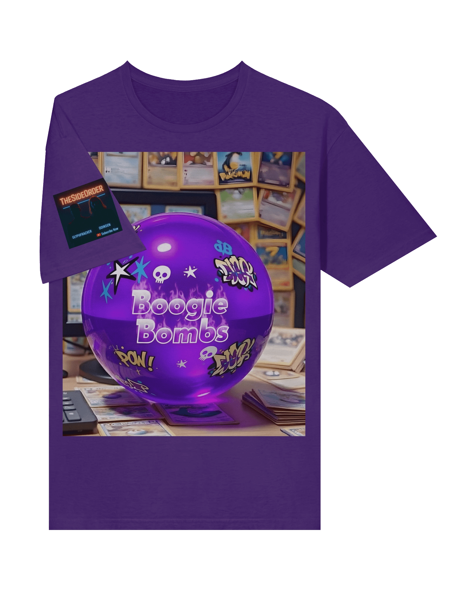 Boogie Bombs Graffiti Unisex T-Shirt product image (5)
