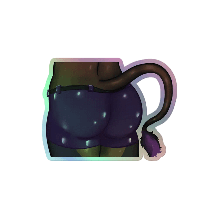 "Bull A$$" Holographic Sticker product image (2)