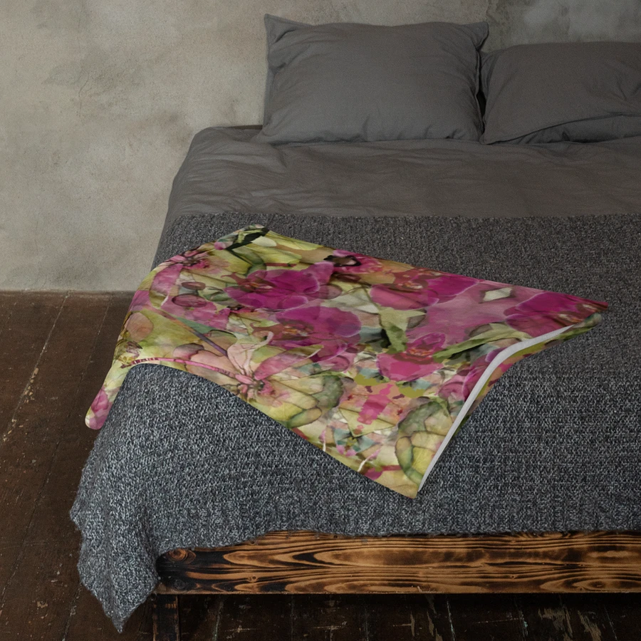 Miniaday Designs Orchid Kaleidoscope Collection Blanket product image (23)