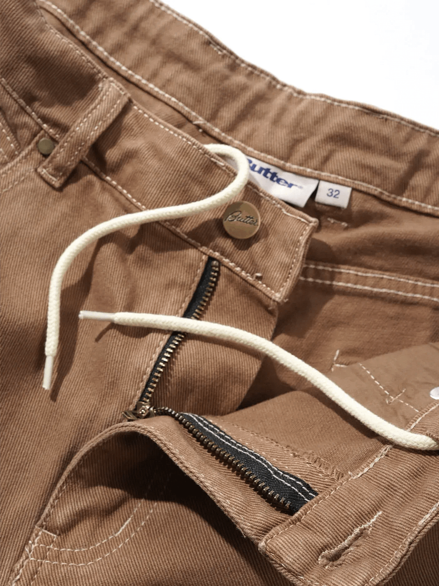 Weathergear Heavyweight Denim Jeans, Workwear Brown product image (3)