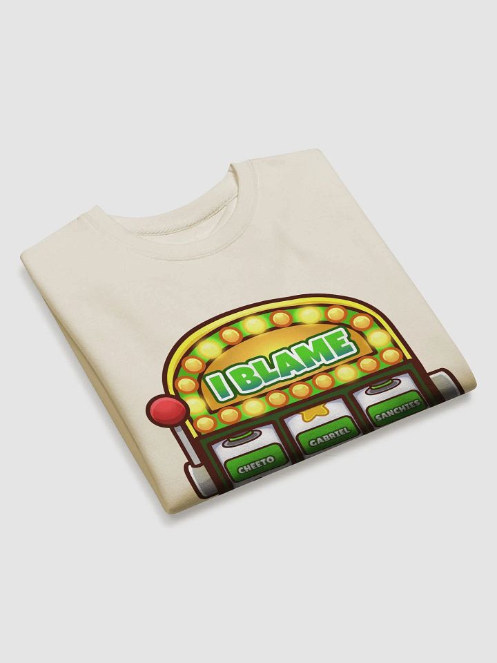 Blame Game Slot Machine Sweatshirt product image (6)