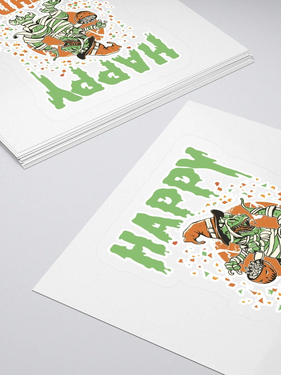 Happy Birthday (Dinosaur Halloween) Sticker product image (4)