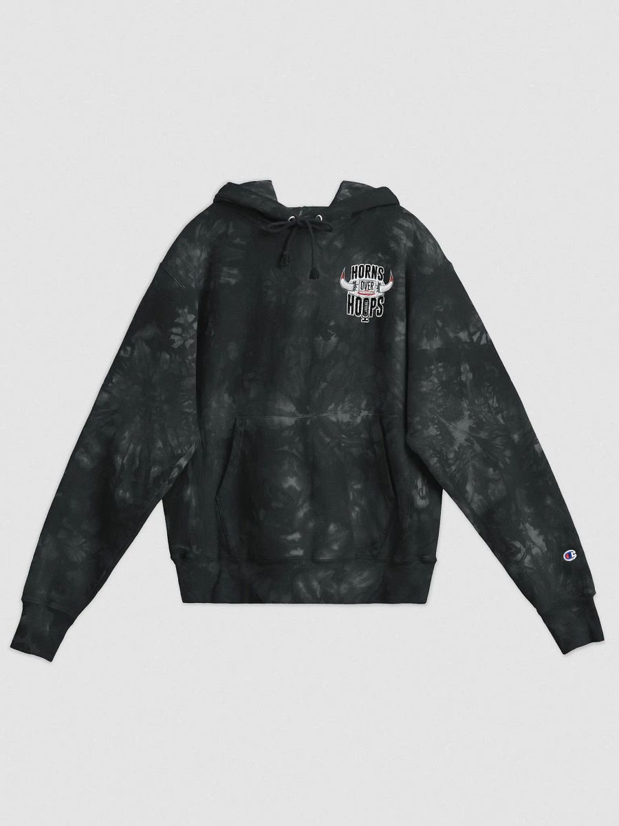Horns Over Hoops Fusion Tie-Dye Hoodie product image (2)
