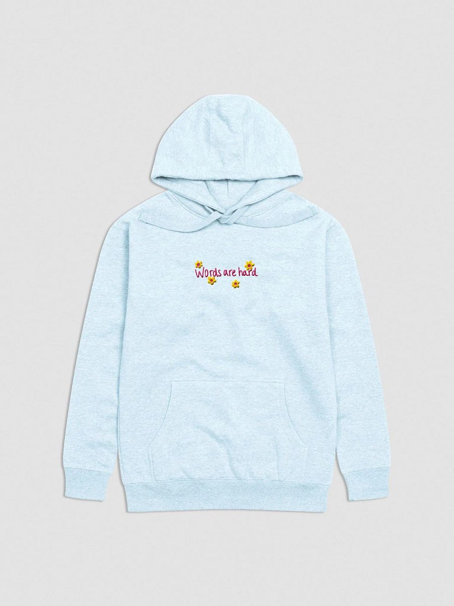 Words Embroidered Hoodie product image (10)