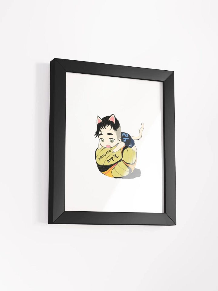Arigato Neko Volleyball Poster product image (37)