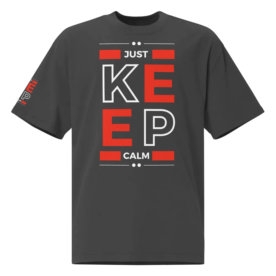KEEP Bold Block Letters Red Tee product image (29)