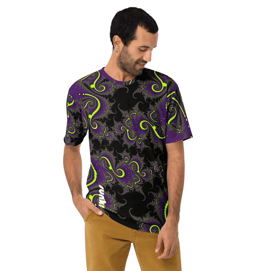 Fractal men's T-shirt - Acid Nights product image (7)