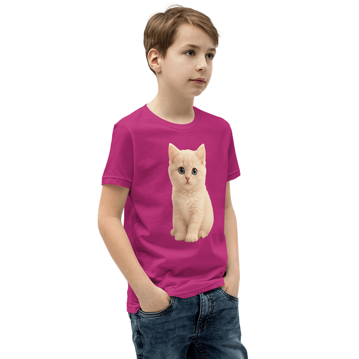 Cute Cat Shirt Pink product image (2)
