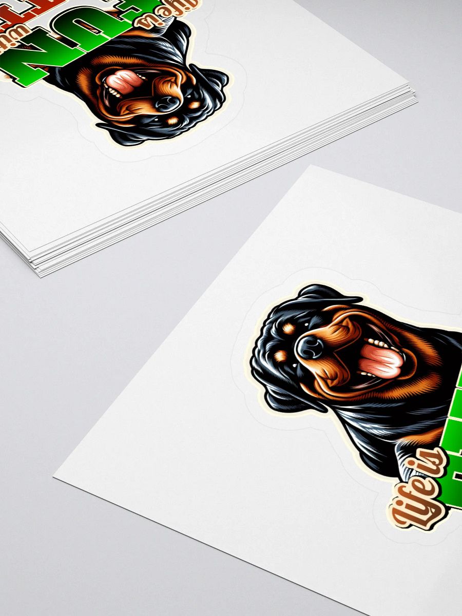 Rottie Fun Kiss Cut Stickers product image (4)