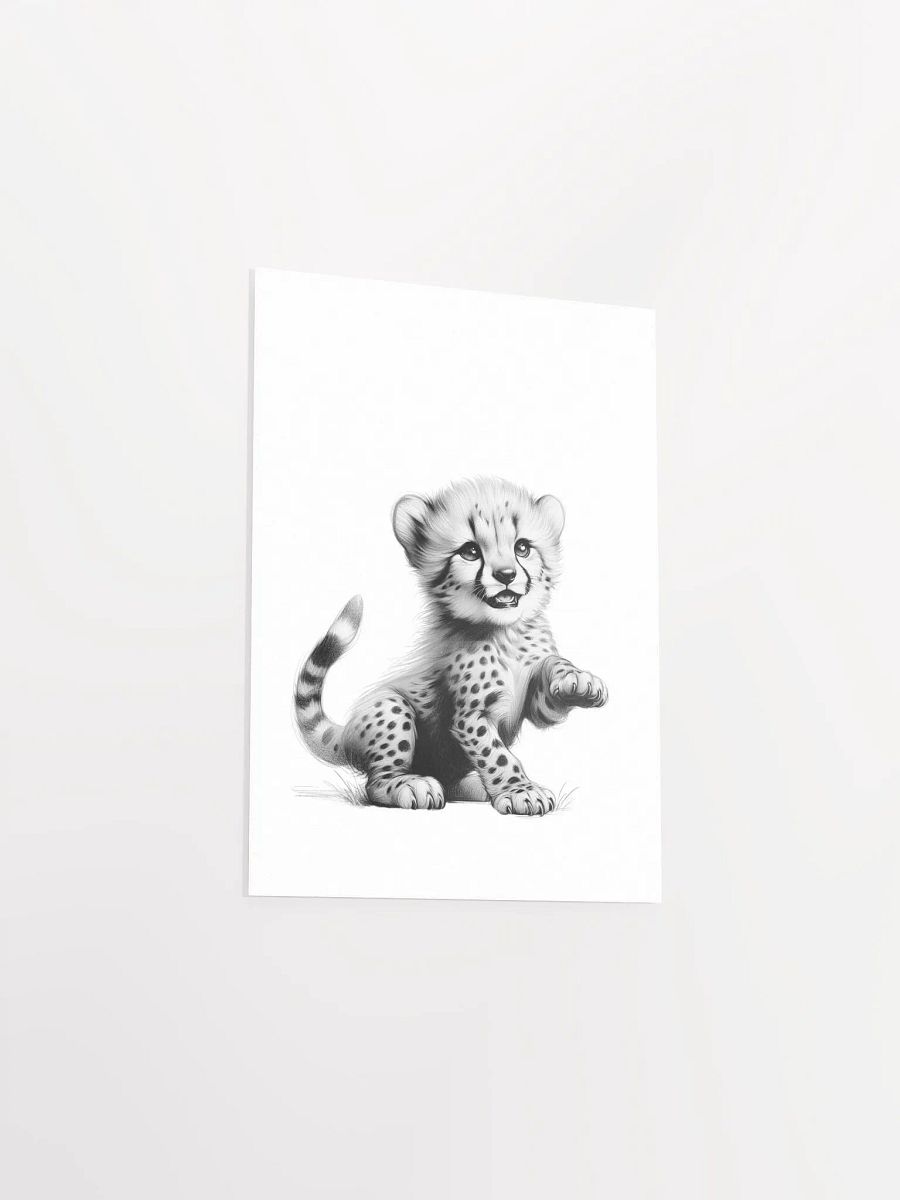 Cheetah Safari Nursery Print No 3 product image (4)
