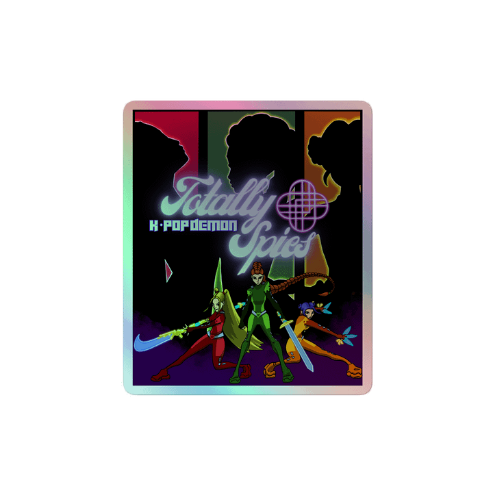 HUNTR/X x Totally Spies Holo Sticker product image (2)