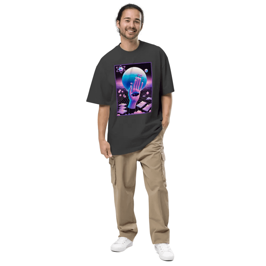 [Hand of Mysteries] Oversized T-Shirt product image (7)