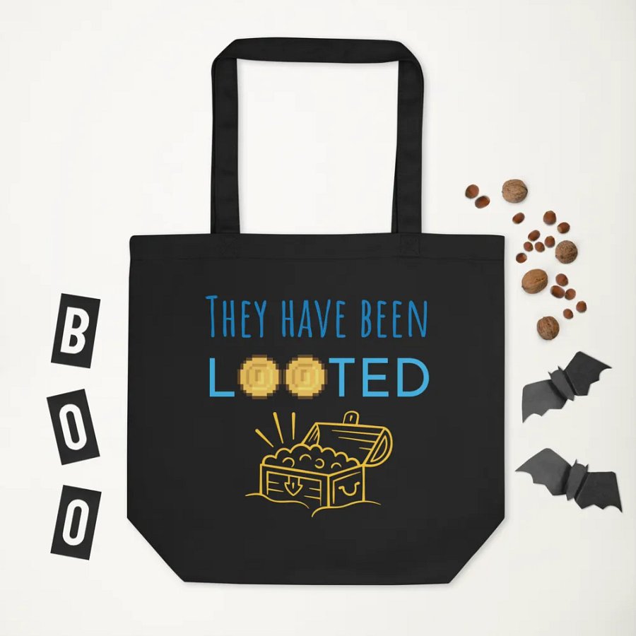 "They have been Looted" Tote bag product image (7)