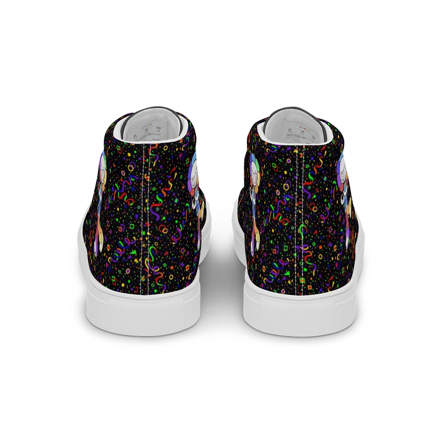 Black Arcade and White Chibi Flower Sneakers product image (16)