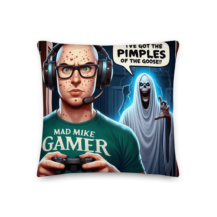 Mad Mike Gamer Excitement Premium Pillow product image (1)