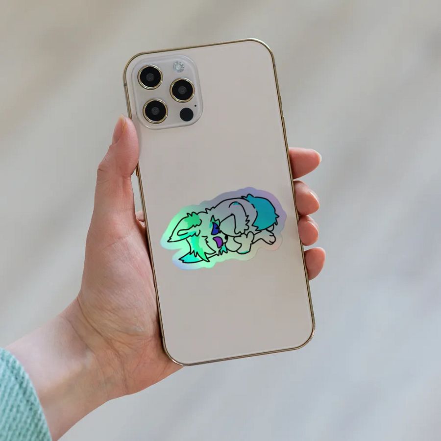 Fisk Cry Holographic Sticker product image (8)