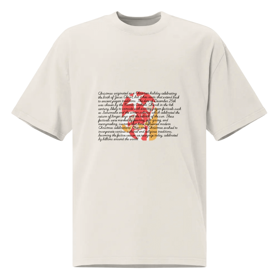 Cultural Fusion Oversized T-Shirt product image (3)