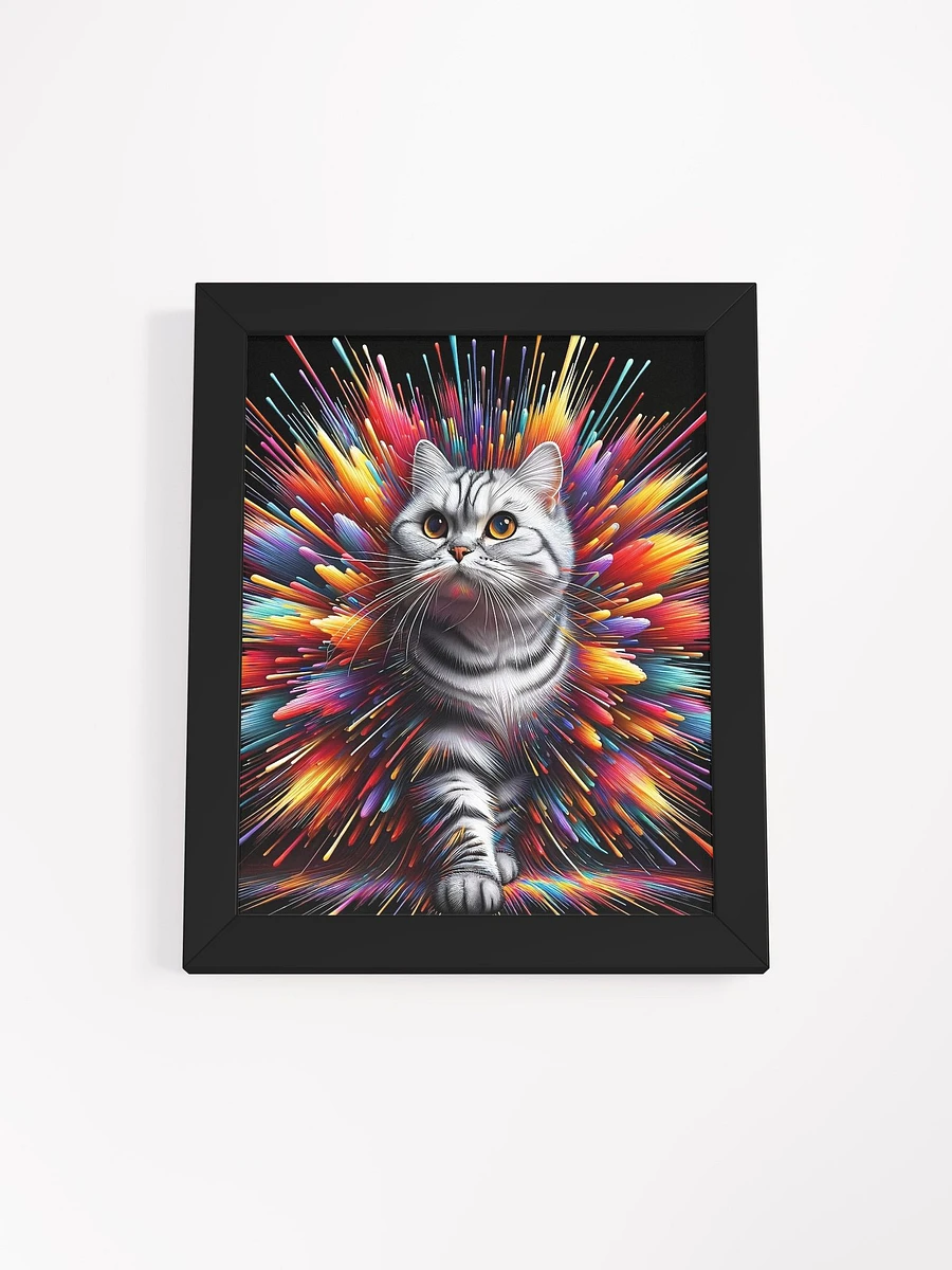 Framed High-Quality Matte Poster (in): American Shorthair product image (11)