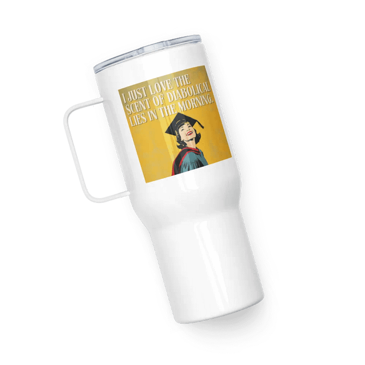 Diabolical Lies Grad 1 Travel Mug With Handle product image (1)