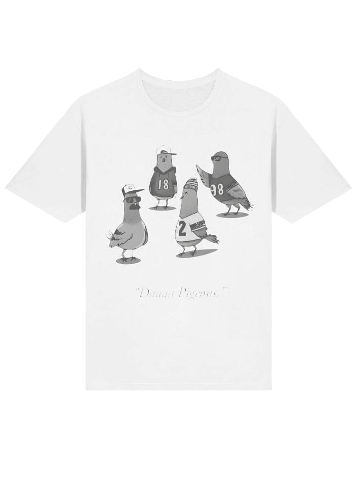 Chicago Bears Daaaa Pigeons T-Shirt product image (2)