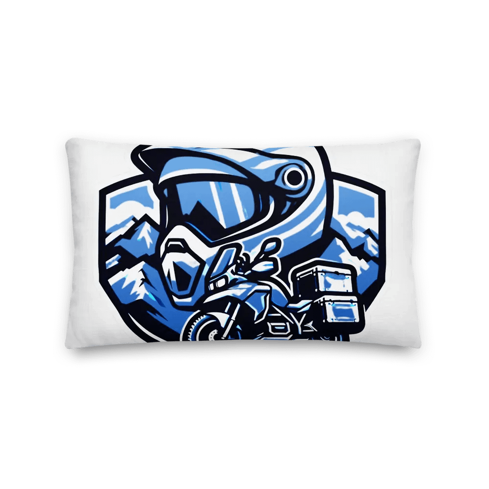 Adventure Motorcycle Helmet Premium Pillow | Ai Design cross continental touring product image (3)