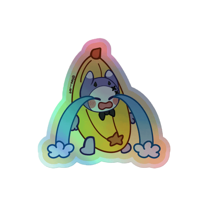 Banana Bob - Holographic Sticker product image (2)