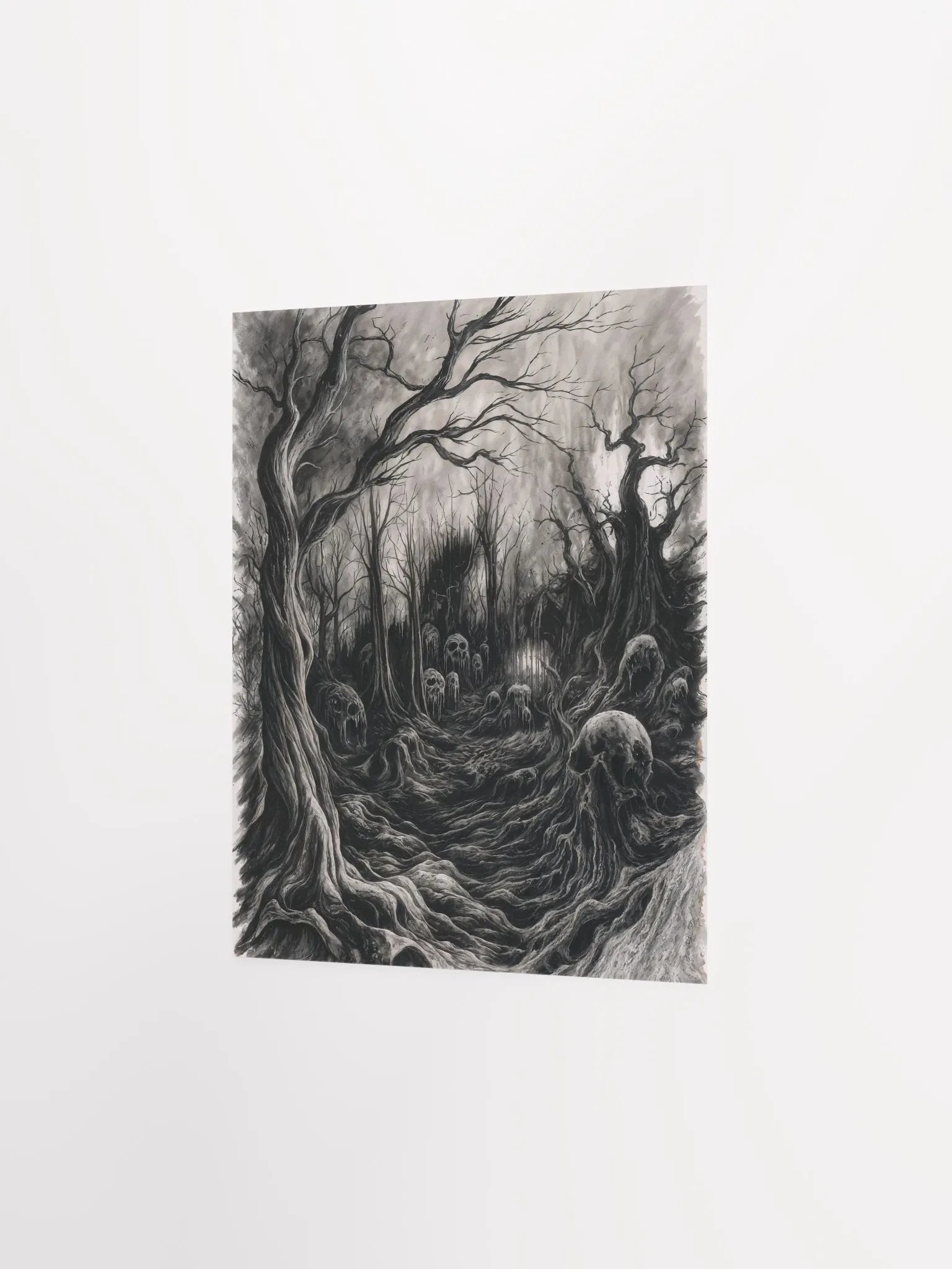 Ethereal Forest Skulls Poster product image (8)