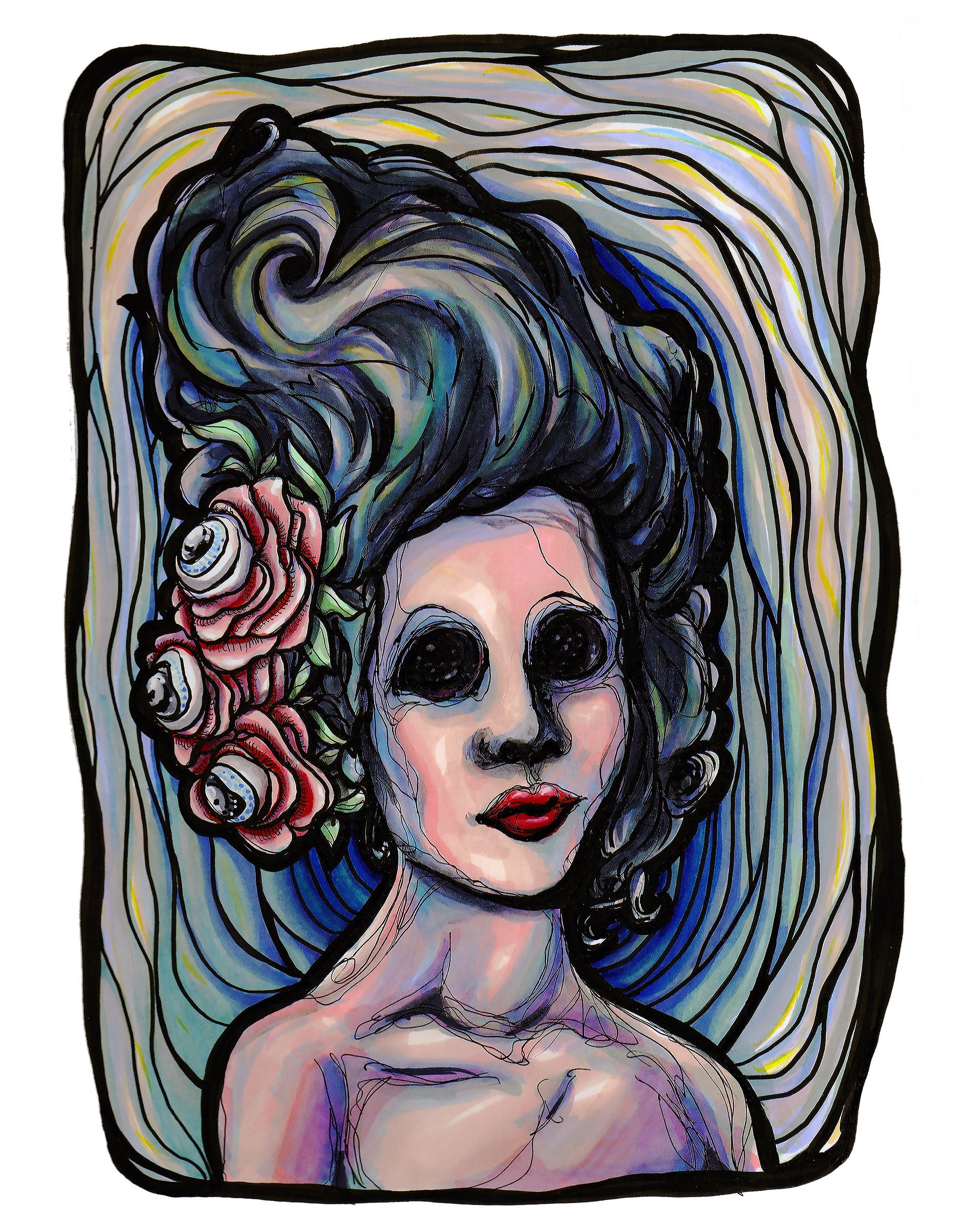 Haunted Art Print product image (1)