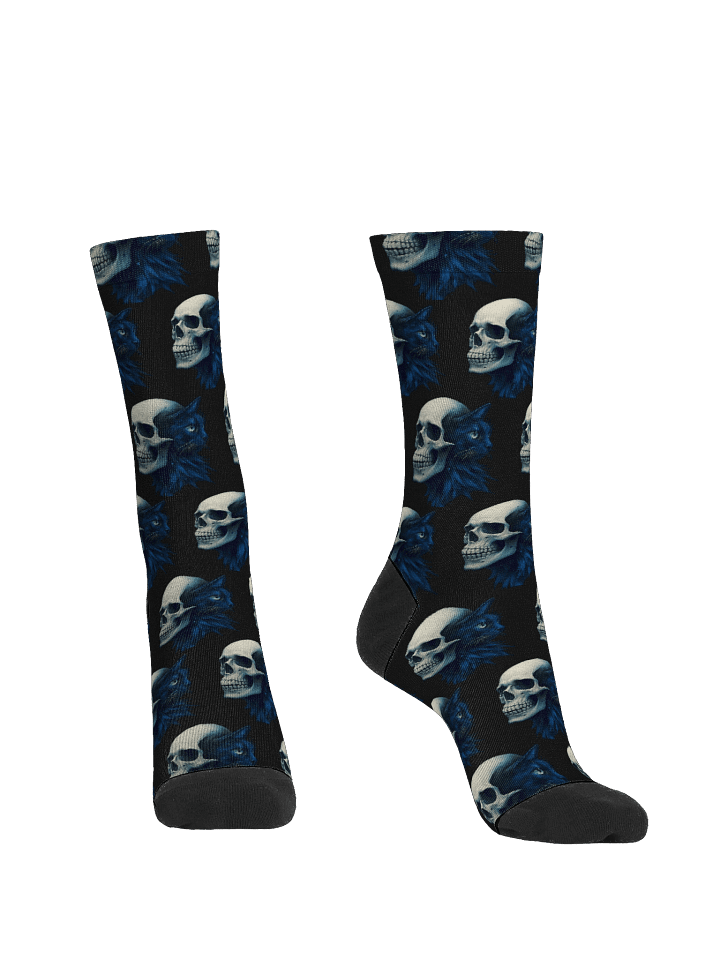 SkullCat Fusion Crew Socks product image (2)