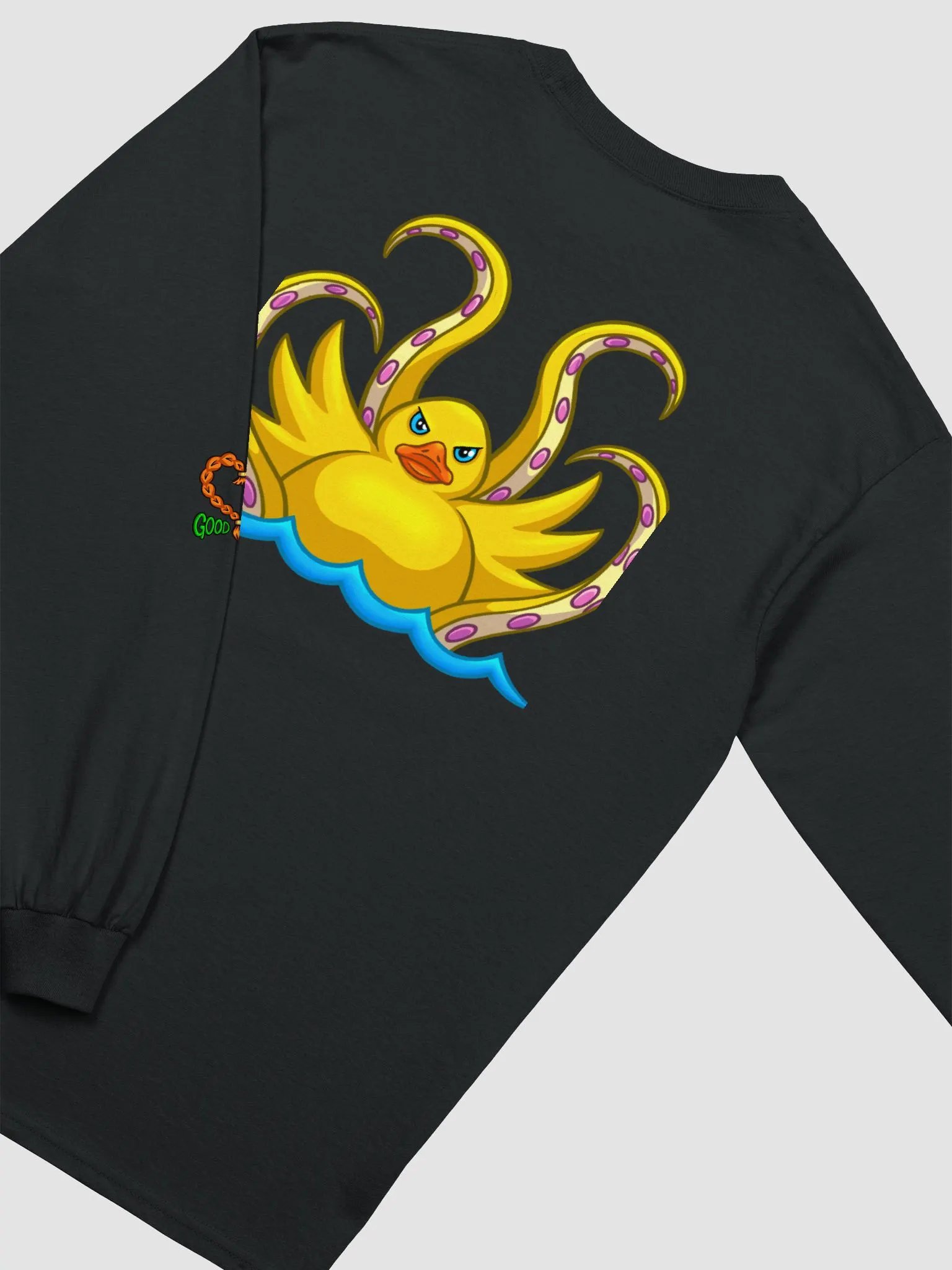 Long Tee Good Vibes Quacken product image (4)