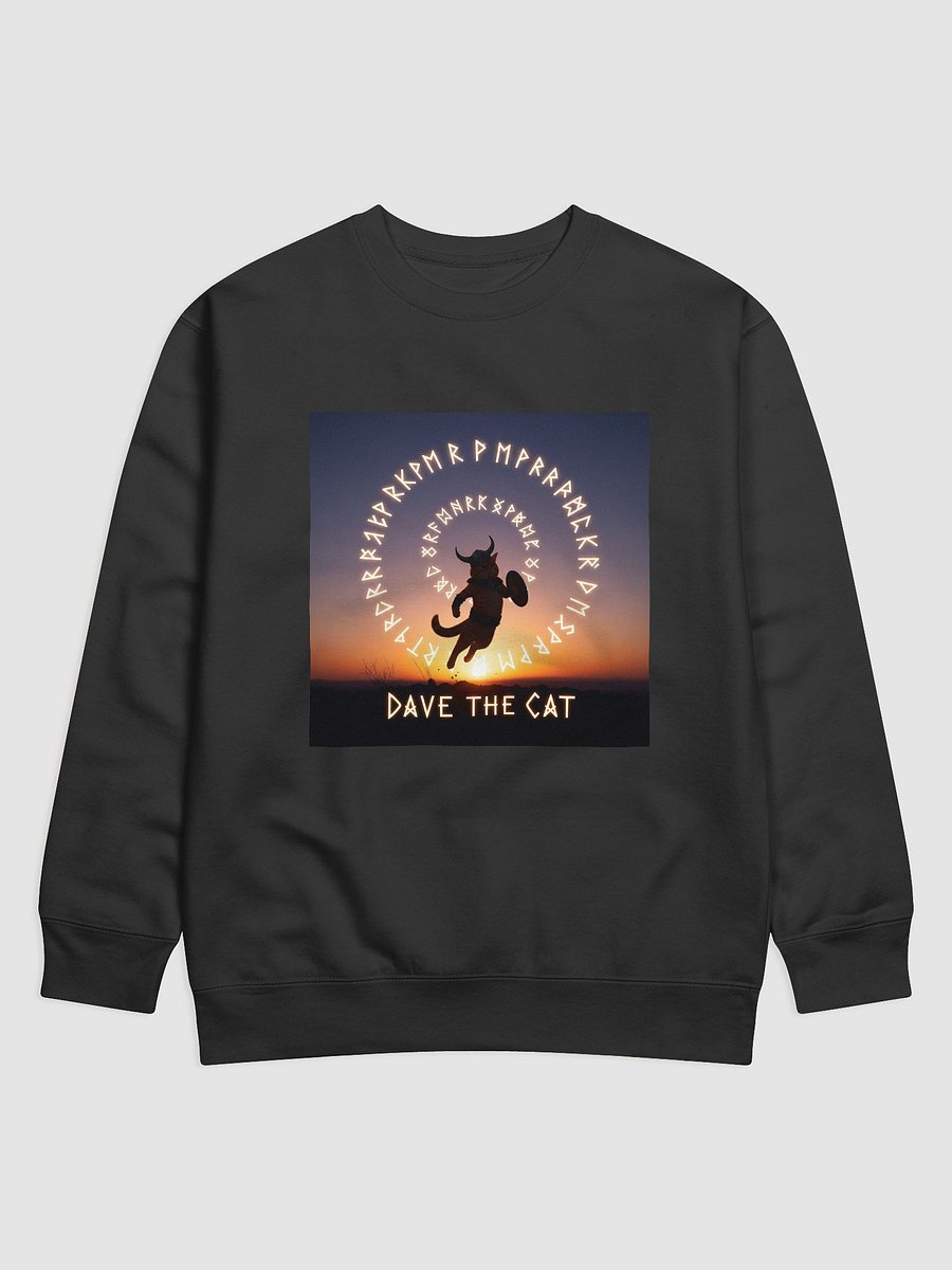 Dave the Viking Cat Sunset Long sleeve Top product image (1)