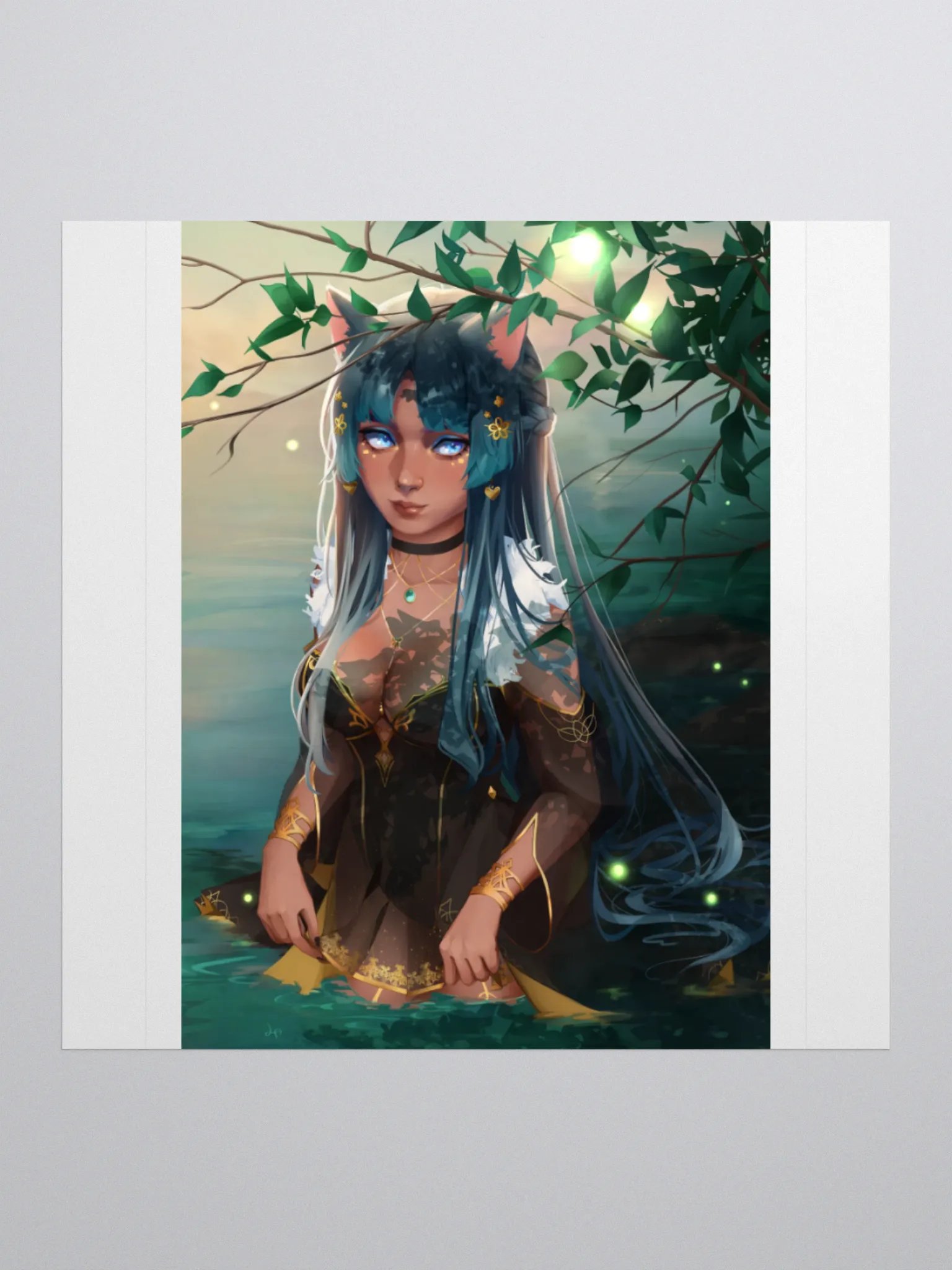 Lunar Waters Sticker product image (1)