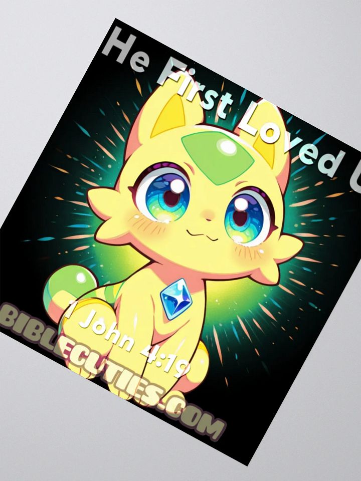 Bible Cuties Rebekah - He First Loved Us Sticker product image (4)